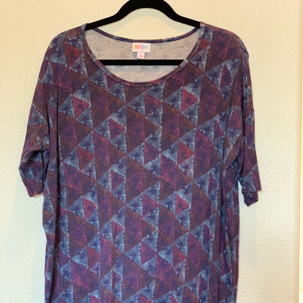 LuLaRoe Irma tunic worn once